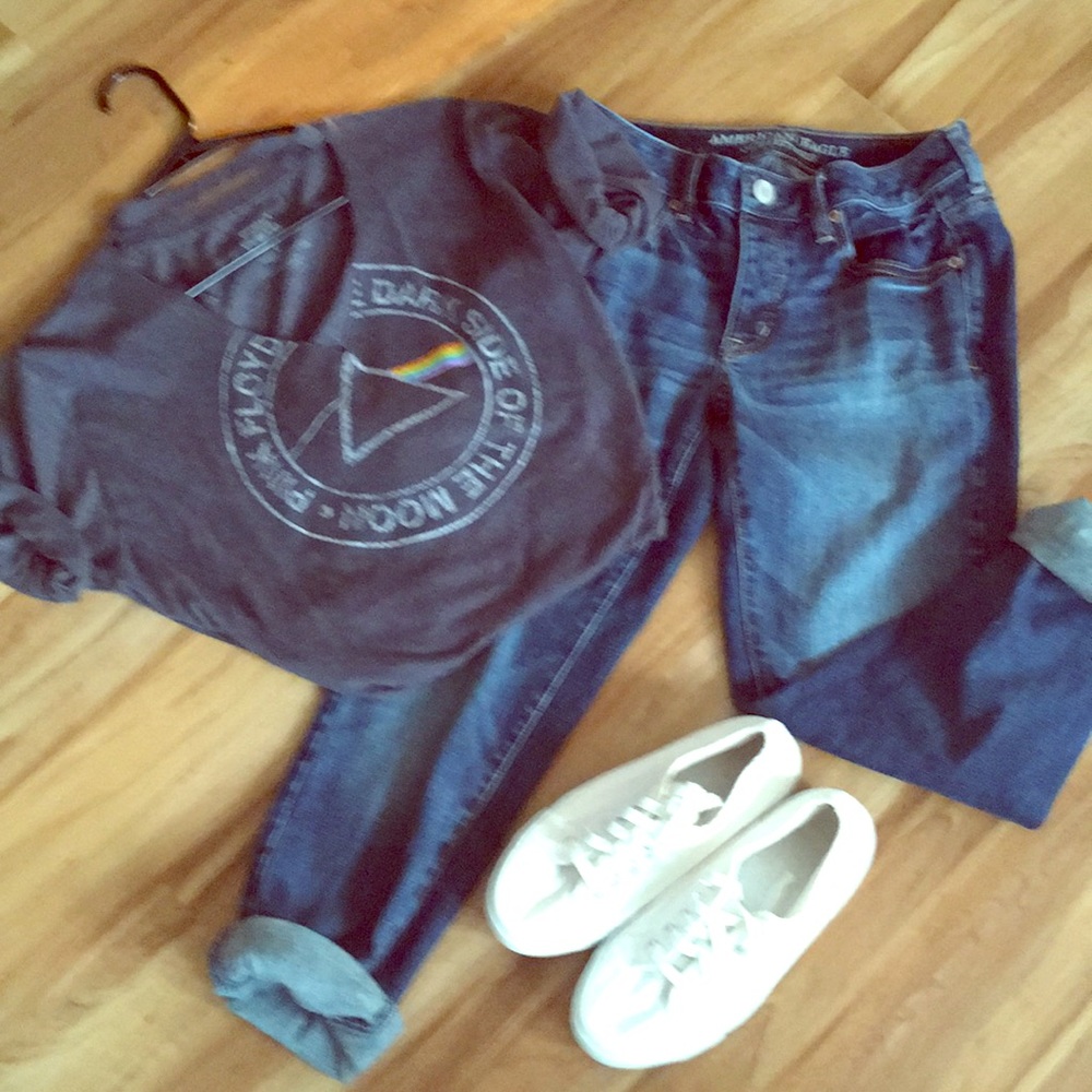 AEO Boy Crop Stretch Jean Sz 2